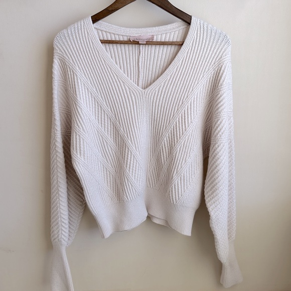 Philosophy Sweaters - Philosophy Ivory Knit Sweater